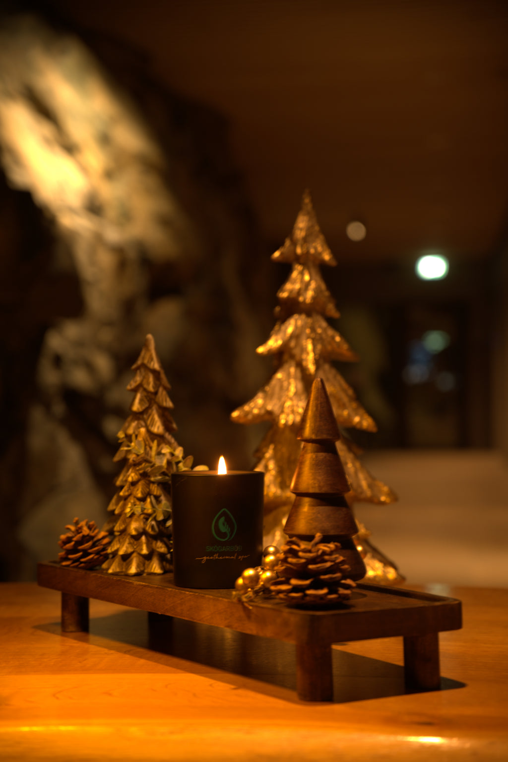 Skógarbaða ilmkerti