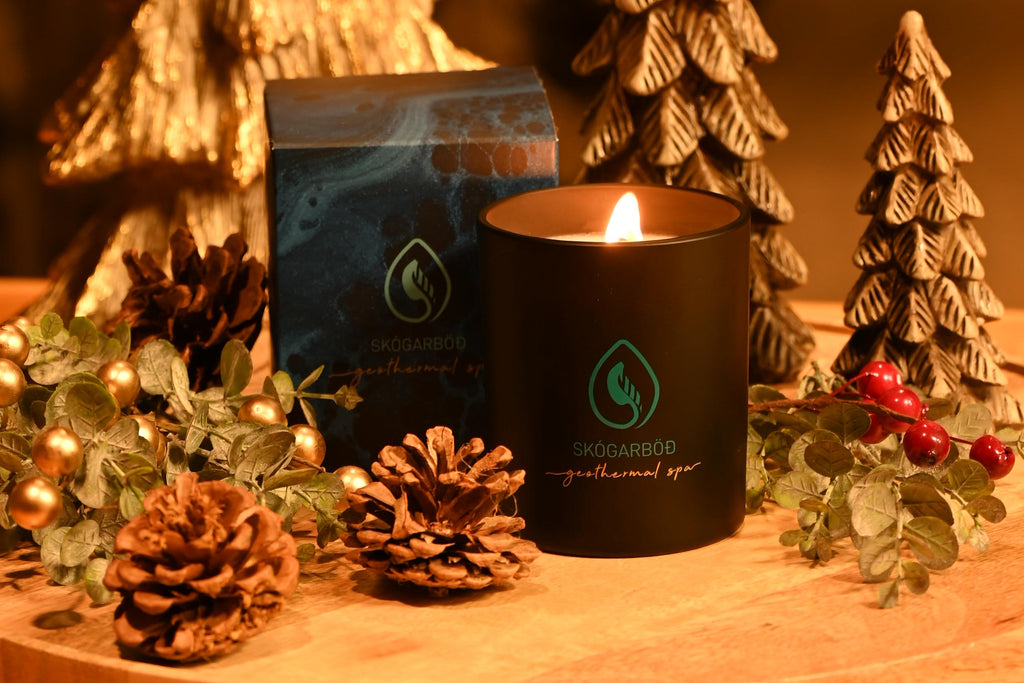 Skógarbaða ilmkerti